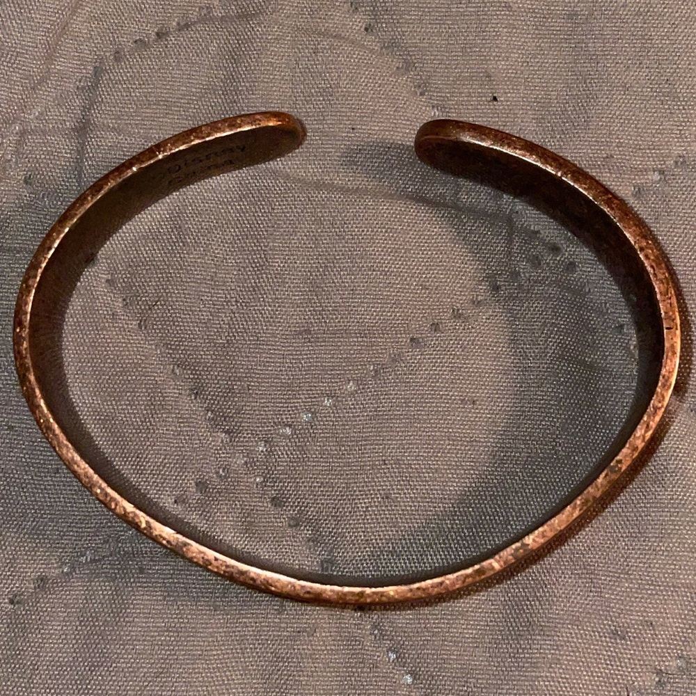 Disney Parks Copper Etched Bracelet - Picture 5 of 5